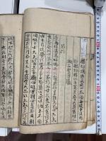 中井履軒未刊稿本 朝鮮地理専著 「東国地誌」 自筆原稿 大和綴一冊揃 「求仁堂」他印有 「関西大学泊園文庫自筆稿本目録稿」 甲部 丙部参照 朝鮮通信使と交流