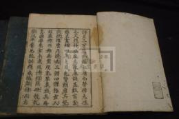 増註唐賢三体詩法 五山版底本 約江戸初期無刊記本 木板摺三冊揃 