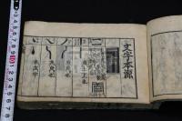 文字本源 一卷 正德五年浪華 片島重房 序 同年松月軒刊本 木板摺橫本一冊揃 字書 国書総目録未收