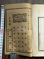 寒松閣談藝瑣録 6卷  中華民国13年活版一冊揃 服部擔風旧蔵 呉昌碩年７７才題名印刷の所　擔風が「歲在癸未新正余初開此巻時亦年七十七可謂一奇也」との朱筆題記 蔵書趣味