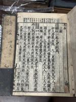 校正音訓五経 　朱子臨漳定本 九峰呉氏定本 多賀漸点　寛政元年刊本 初摺6冊揃