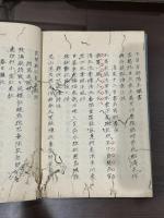 南野堂詩集 清‧呉文溥撰　約幕末写本  一冊揃 虫入　服部擔風旧蔵手批 