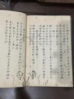 南野堂詩集 清‧呉文溥撰　約幕末写本  一冊揃 虫入　服部擔風旧蔵手批 
