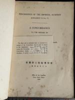 16-17世紀日本吉利支丹史索引A Concordance to the History of Kirishitan Missions　帝国学士院紀事別冊　昭和5年英文活版 一冊揃