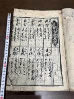 真草二行節用集 3巻 寛永戊寅年刊本 木板摺原裝3冊揃 版元なし　約江戸前期摺
