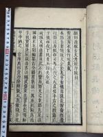 翻刻清鮑長塘知不足齋叢書第一集 古文孝經序跋 不分卷 嘉靖堂蔵版 天明元年刊本 木板摺一冊揃 日中書籍交流