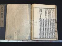 局方發揮 太平惠民和劑局方 中国医学 万治二年[1659]年 村上勘兵衛刊頭注本 原裝大判二冊揃 