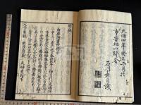 學規 表紙題「學規諺觧」 天保4年序刊本 原裝一冊揃 朱子学 白鹿洞学規 和解