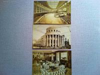 大阪株式取引所　市場新築記念　絵葉書　3枚　袋付き