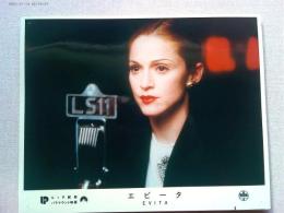 映画「エビータ」　ロビーカード8枚　出演　マドンナ　アントニオ・バンデラス
監督　アラン・パーカー