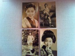 水戸光子　プロマイド4枚