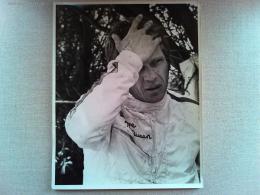 映画「栄光のル・マン」　スチール写真1枚　ロビーカード1枚　パンフレット