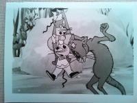 長編アニメーション映画「親子ねずみの不思議な旅」　ロビーカード6枚
1978年日本公開