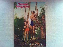 映画「ターザンの憤激」　レックス・バーカー　ドロシー・ハート
監督シリル・エンフィールド　日本公開1953年
クラブ　リーラAクリーム　商業広告