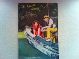 映画「アフリカの女王」キャサリン・ヘップバーン　ハンフリー・ボガード
監督ジョン・ヒューストン　日本公開1952年
武田薬品工業株式会社パンビタン　森永フルーツみつ豆　商業広告