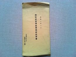 【絵葉書】　麹町区夏季林間学校絵葉書　昭和二年八月
2枚　袋付き