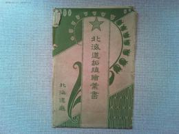 【絵葉書】北海道拓殖絵葉書　4枚　袋付き