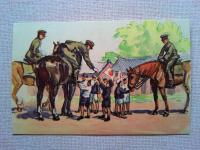 【絵葉書】満州事変記念絵葉書　5枚　袋付き
愛国恤兵財団助成会発行