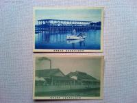 【絵葉書】弁天島土地株式会社・楽園絵葉書4枚　袋付き