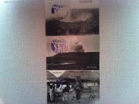 【絵葉書】伊豆大島遊覧絵葉書　8枚　袋付き