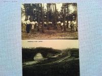 【絵葉書】学園風景　2　玉川学園　絵葉書6枚　袋付き
玉川学園分譲地と大下水遠望(小田急沿線)