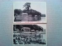 【絵葉書】伊豆・三津海浜《海水浴旅館 松濤館》絵葉書6枚　袋付き