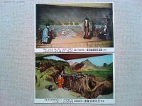 【絵葉書】日満産業大博覧会　郷土館絵葉書　8枚揃　袋付
富山市教育会　