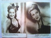 映画之友　1947年6月号　　表紙オリヴィア・デ・ハヴィランド