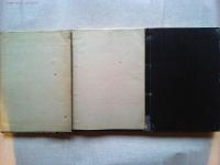 日本刑罰風俗圖史　上中下巻　3冊揃
中下巻に伊藤晴雨筆木版極彩色画各1枚付き