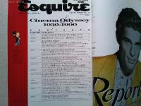 エスクァイア日本版　別冊　Cinema Odyssey 1930-1990
1990年4月　No.3