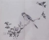 「小蘋画譜」／野口小蘋画譜／野口親筆／大正6〜8年／西東書房発行／全8冊／蘭他四君子、花卉、果樹、花鳥、風景、岩、山など
