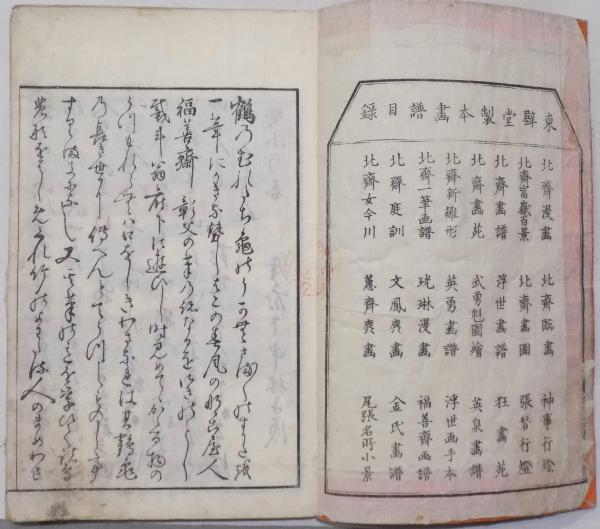 傳神開手 北斎道中画譜 全 明治四十五年 葛飾北斎 古書 古文書