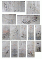 絵画資料／桑名／尾張／ヤマト絵／「帆山花乃舎・山本家大和絵絵画資料」／習画、下絵、摸写など／花乃舎、雲游、鶴僊他／約180点