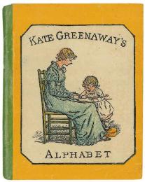 Kate Greenaway’s Alphabet.　ケイト・グリーナウェイのアルファベットの本