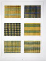 のしめ : 熨斗目 江戸期の縞、段、格子、絣