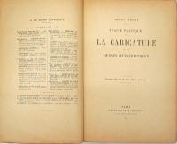 Traité Pratique de la Caricature et du Dessins Humoristique.　アブロ：諷刺画・ユーモア画の実践的方法