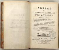 Abrégé de L'Histoire Générale des Voyages　ハルプ：世界旅行記要約集
