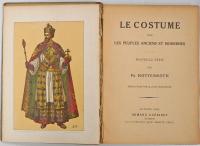 ホッテンロート：諸民族の衣装（仏訳）　Le Costume chez les Peuples Anciens et Modernes.