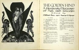 The Golden Hind.  Volume 2. Numbers 5-8.　芸術誌「黄金の牝鹿」　第2巻5-8号（4号合本1冊）