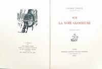 Sur la Voie Glorieuse.　アナトール・フランス：栄光の道にて
