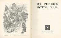 Mr. Punch's Motor Book.　ミスター・パンチのモーターブック
