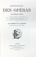 Dictionnaire des opéras