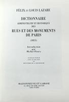 Dictionnaire administratif et historique des rues et des monuments de Paris (1855)