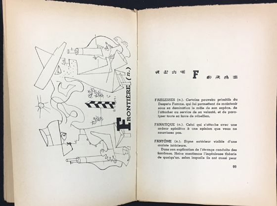 【更に値下げしました】絵画 Le Dictionnaire du Diable ジャック・パピ仏訳