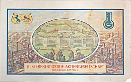 I.G. Farbenindustrie Aktiengesellschaft. Frankfurt am Main.　　ドイツ企業ポスター