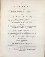 The Police of France, or, An Account of the Laws and Regulations established in that Kingdom, for the Preservation of Peace, and the Preventing of Robberies; An Account of the Southern Maritime Provinces of France; The Laws and Policy of England, relating to trade. 　フランスの警察他　合本１冊