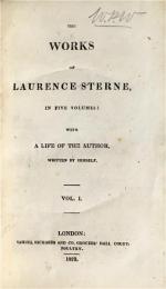 The Works of Laurence Sterne　ローレンス・スターン著作集　全5巻
