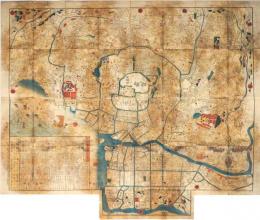 延寿御江戸絵図　