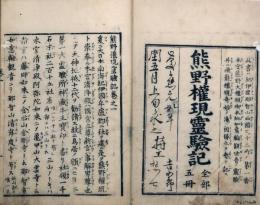 熊野権現霊験記
