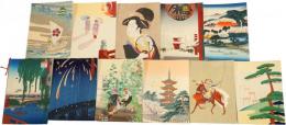 日本郵船「照国丸」木版絵入メニュー
